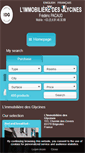 Mobile Screenshot of immobilieredesglycines.com